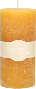 Świeca Lea 15cm mustard