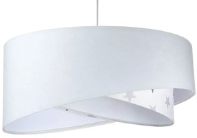 Biała lampa wisząca dla dziecka w gwiazdki - EXX09-Eterna