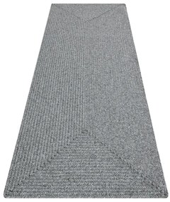 Szary chodnik odpowiedni na zewnątrz 200x80 cm – NORTHRUGS