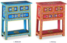 Drewniana szafka z szufladami - Norman