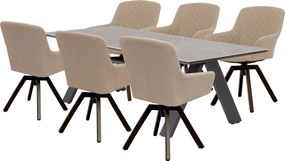 Doppler NOVA PARIS LIKA-TEX® mocca, 6+1