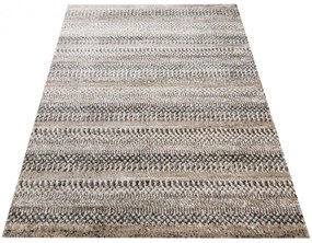 Beżowy prostokątny dywan do przedpokoju G5-A77