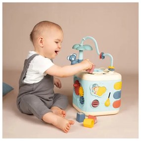 Smoby little sensoryczna kostka aktywności dla dzieci sorter labirynt 13w1