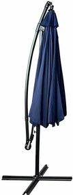 Granatowy parasol ogrodowy S2-D62