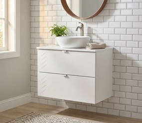 Wisząca szafka łazienkowa z szufladami 60 cm H7-Z53