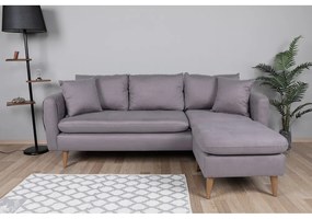 Jasnoszara sofa 215 cm Sofia – Balcab Home