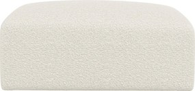 Puf z białej bukli - POGNI marki Maison Céphy