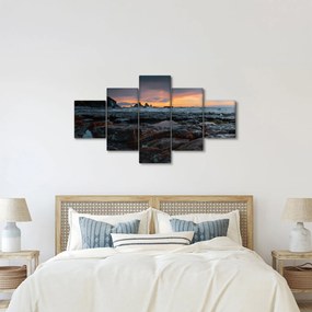 Obraz - krajobraz w Nowej Zelandii (125x70 cm)