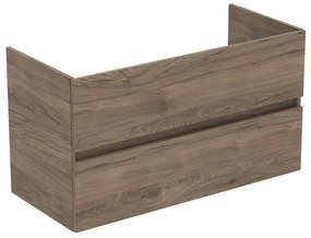 Wisząca szafka pod umywalkę w dekorze orzecha 100x55 cm Eurovit+ – Ideal Standard
