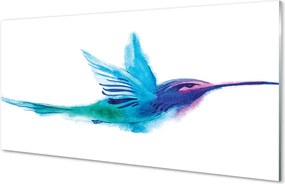 Panel szklany do Kuchni Papuga w Stylu Malarskim