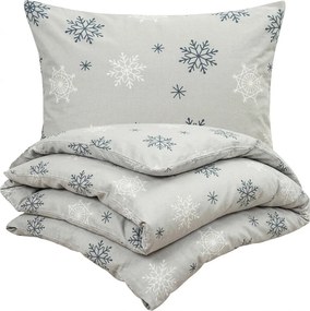 4Home Pościel flanelowa  Snow Romance, 220 x 200 cm, 2 szt. 70 x 90 cm, 220 x 200 cm, 2 szt. 70 x 90 cm