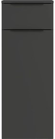 Antracytowa wysoka wisząca szafka łazienkowa 36x93 cm Crandon – Germania