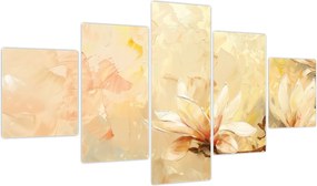 Obraz - Kwiaty (125x70 cm)