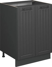 Szafki kuchenne ciemnoszary 60x60x82 fame-line