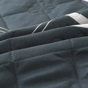 Letnia kołdra GRIDON 140x200 cm, czarna