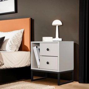 Stolik nocny Glimmer Grey