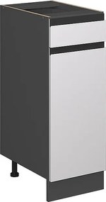 Szafka dolna do kuchni biały 30x46x81.6 r-line