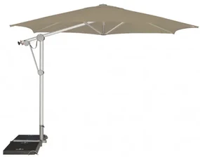 PANDA MATIC 320 - parasol wahadłowy z drążkiem bocznym : Substancja Desen - 847