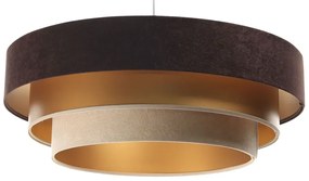 Okrągła lampa wisząca z trzyczęściowym abażurem S455 T9-H80