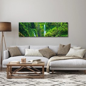 Obraz - Wodospady Madakaripura, Jawa Wschodnia, Indonezja (170x50 cm)