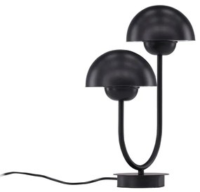 Czarna designerska lampa stołowa LYCKORNA