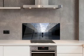 Panel Szklany Niebo w Lustrzanym Odbiciu