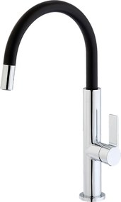 Reflet bateria zlewozmywakowa chromowo-czarna - Essebagno