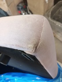 Promocja Różowa rozkładana sofa narożna ZENA, dwustronna druga jakość