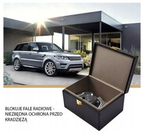 Pudełko skrzynka klatka faradaya na klucze keyless