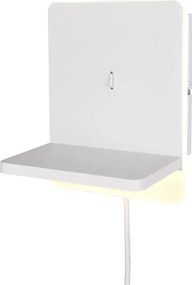 Biały kinkiet LED ze ściemniaczem Fairfield – Trio