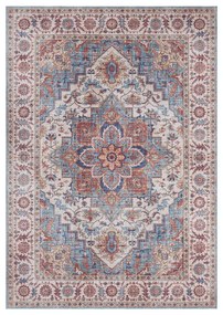 Czerwono-niebieski dywan Nouristan Anthea, 160x230 cm