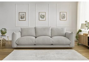 Jasnoszara sofa 265 cm Ernest – Bobochic Paris