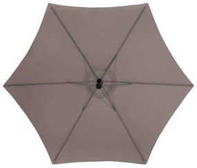 Parasol ogrodowy ze stelażem, MANOA, 300 cm