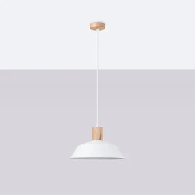 Lampa wisząca FANO biała SOLLUX  LIGHTING
