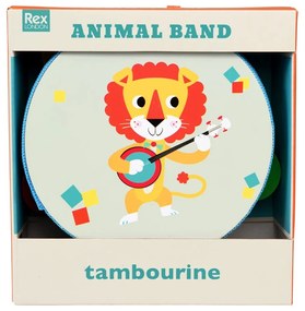 Zabawka muzyczna Tambourine Animal Band – Rex London