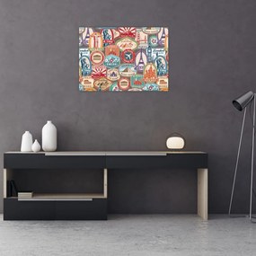 Obraz podróżnika (70x50 cm)