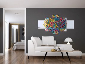 Obraz gumek (125x70 cm)