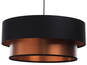 Lampa wisząca z dwuczęściowym abażurem - 7X S431 M8-E51