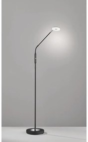 Czarna lampa stojąca LED ze ściemniaczem (wysokość 150 cm) Dent – Fischer &amp; Honsel