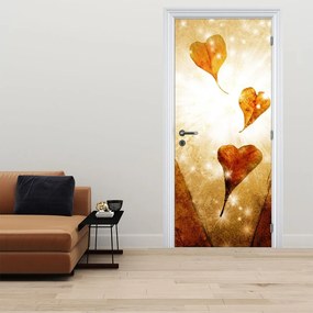 Fototapeta na drzwi - Malarstwo rąk pełnych miłości (95x205cm)