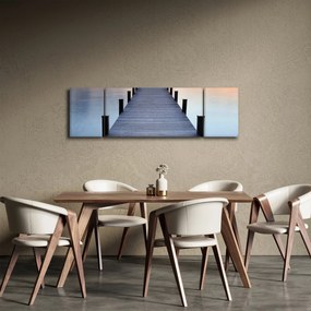Obraz - Molo nad jeziorem Starnberger, Bavaria, Germany (170x50 cm)