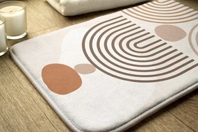 Antypoślizgowy dywanik łazienkowy Antypoślizgowy dywanik łazienkowy Geometryczny wzór