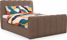 Brązowe łóżko kontynentalne chmurka N9-L01