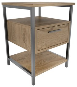 Stolik nocny Alba Black