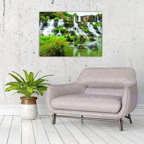 Obraz - wodospady (70x50 cm)