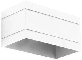 Biała lampa ścienna - E055 G0-D73