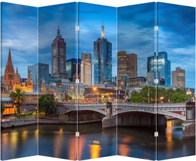 Parawan - Miasto Melbourne (210x170 cm)