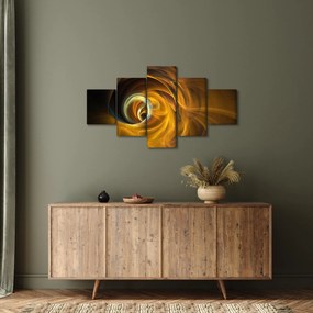 Obraz - Abstrakcja w ruchu (125x70 cm)