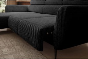 Narożnik ALISSON S/MINI Lewostronny z elektrycznym wysuwem w tkaninie POSO 34 WERSAL