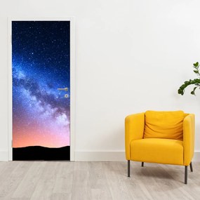 Fototapeta na drzwi - Nocne piękno gwiazd (95x205cm)